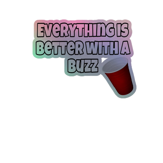 Buzz Holo Sticker